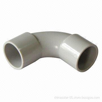Solar Pipe Fitting/Elbow/Solid Elbow Fitting, Available in Gray